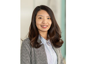 SzuYun Lin 2/27/20 EECS headshot portraits at the Laurie Nanofab. Lab Corridor.